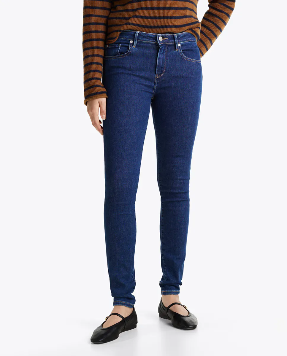 Женские облегающие джинсы средней посадки Tommy Hilfiger, темно-синий
Женские облегающие джинсы средней посадки Tommy Hilfiger, темно-синий