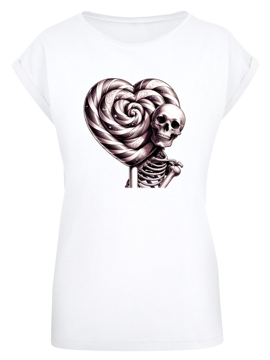 Рубашка F4NT4STIC Süße Süßigkeiten Herzform Liebe, белый 
Рубашка F4NT4STIC Süße Süßigkeiten Herzform Liebe, белый