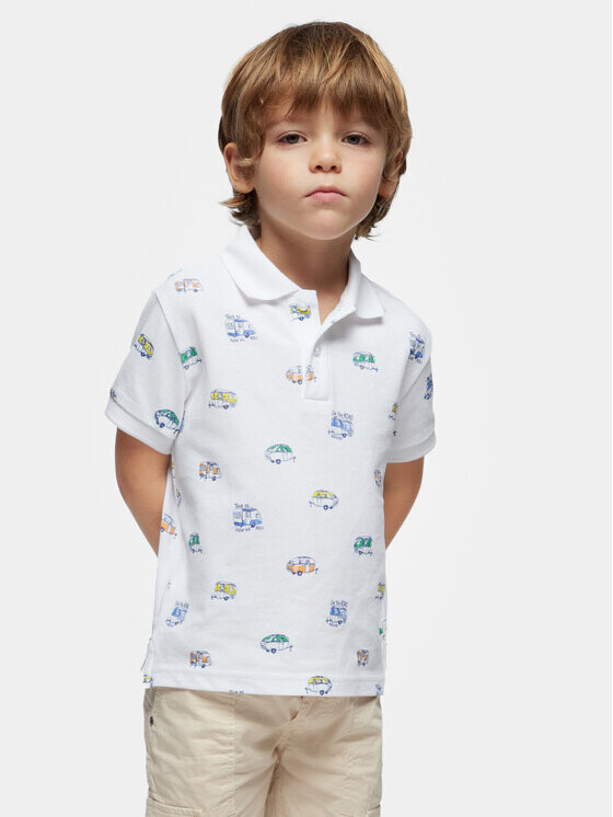 Рубашка поло стандартного кроя Mayoral, белый
Рубашка поло стандартного кроя Mayoral, белый