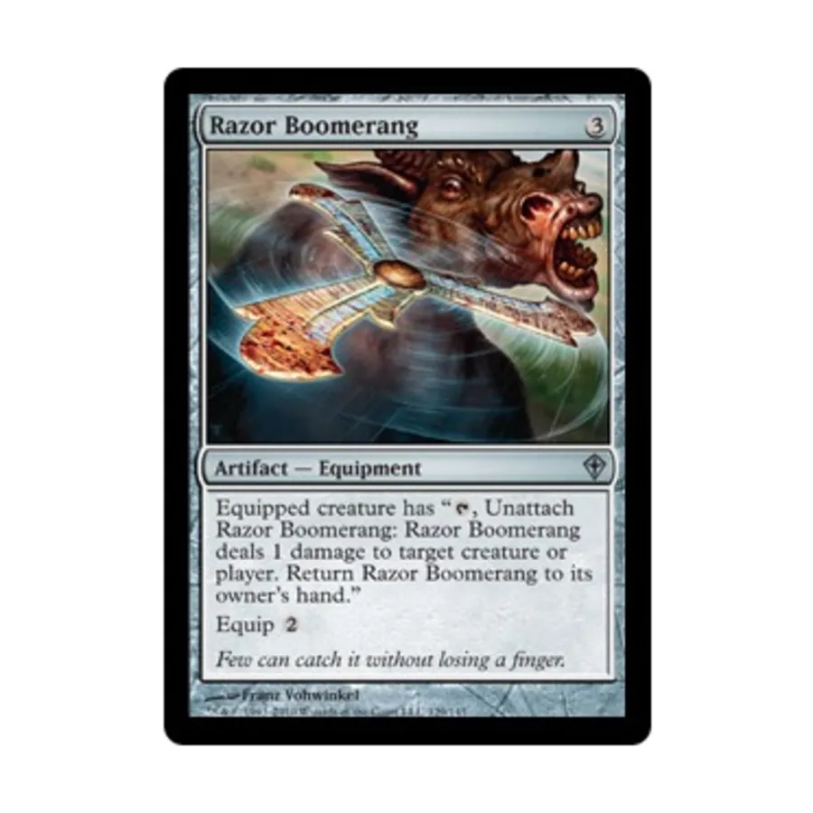 CCG Бритва Бумеранг (U), MTG - Worldwake
CCG Бритва Бумеранг (U), MTG - Worldwake