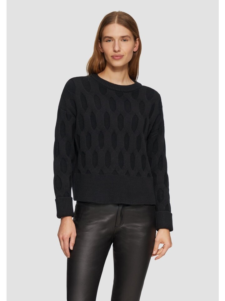 Пуловер s.Oliver Strickpullover langarm, черный
Пуловер s.Oliver Strickpullover langarm, черный
