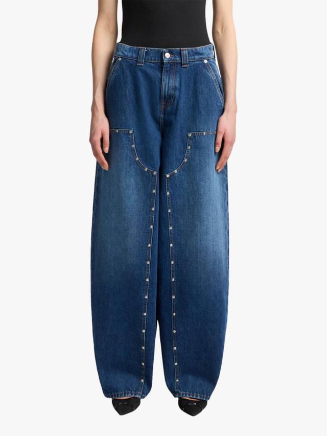 Джинсы с завышенной талией Balloon Stud 7 For All Mankind, Le Blue
Джинсы с завышенной талией Balloon Stud 7 For All Mankind, Le Blue