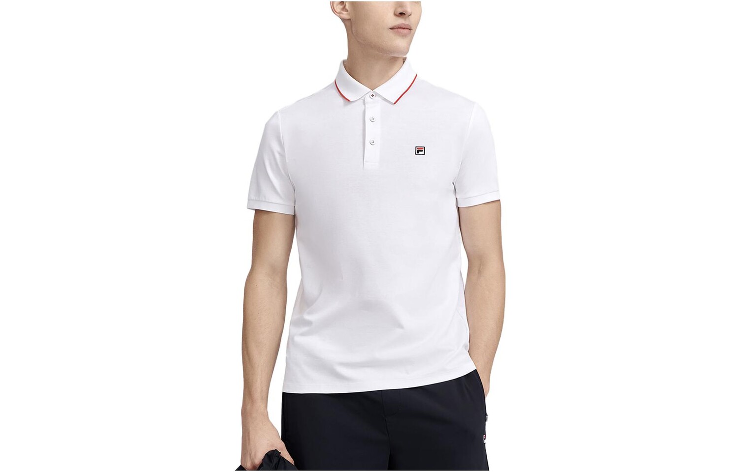 Рубашка поло мужская белая Fila, белый
Рубашка поло мужская белая Fila, белый