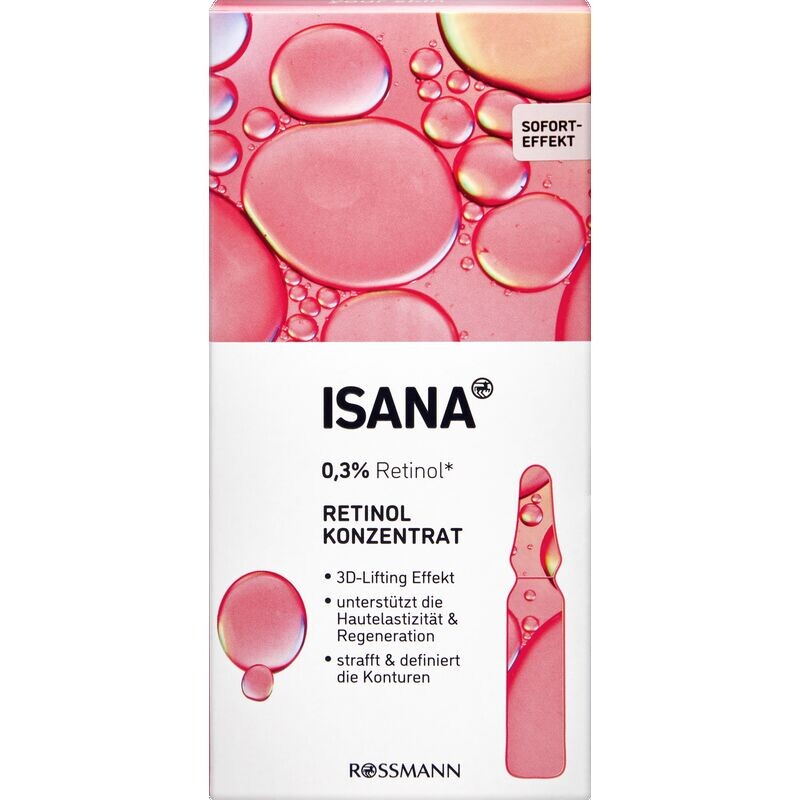Ретиноловый концентрат ISANA, 14 ml
Ретиноловый концентрат ISANA, 14 ml