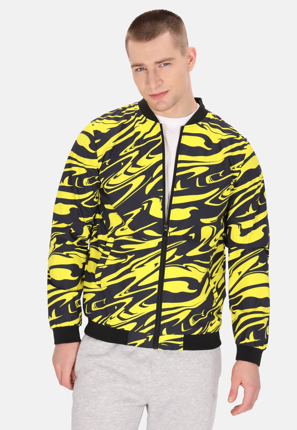 Куртка-бомбер Mo, черный
Куртка-бомбер Mo, черный