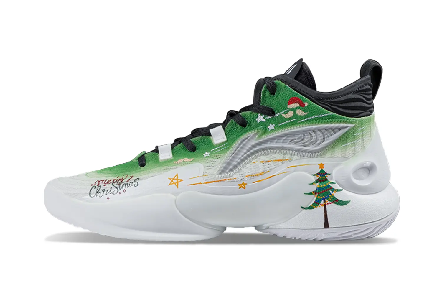 LINING Баскетбольные кроссовки YuShuai 18 с низким верхом, износостойкие и нескользящие, мужские, цвет белый-зеленый
LINING Баскетбольные кроссовки YuShuai 18 с низким верхом, износостойкие и нескользящие, мужские, цвет белый-зеленый