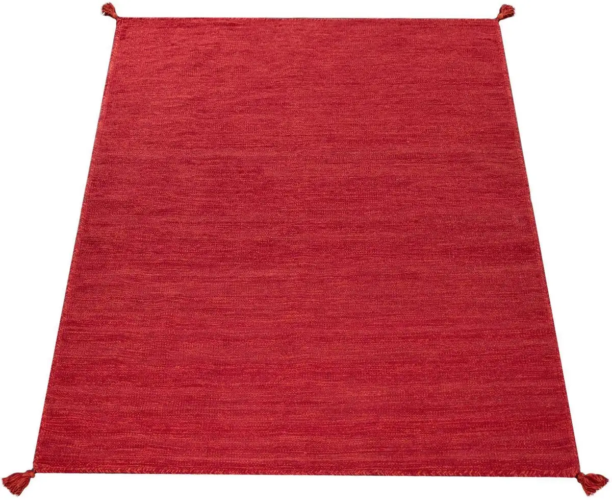 Ковер Paco Home "Kilim 210", прямоугольный, ручная работа, плоское плетение, чистый хлопок, ручная работа, однотонные цвета 120х170 см, красный
Ковер Paco Home "Kilim 210", прямоугольный, ручная работа, плоское плетение, чистый хлопок, ручная работа, однотонные цвета 120х170 см, красный