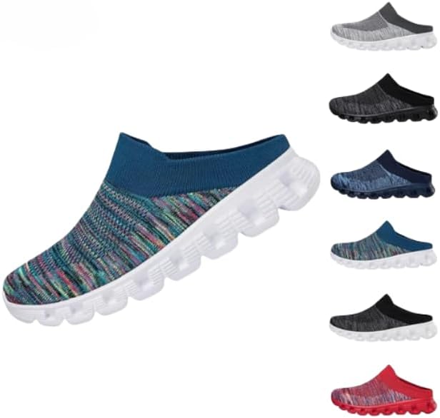 Мужские мюли Hhhchpm слипоны без задника, дышащие с открытой пяткой, повседневные тапочки, зеленый
Мужские мюли Hhhchpm слипоны без задника, дышащие с открытой пяткой, повседневные тапочки, зеленый