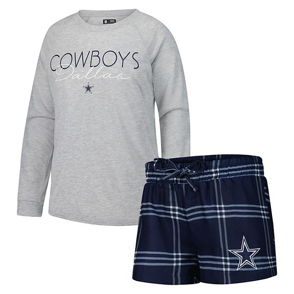Женский сет concepts sport navy/gray dallas cowboys petition с длинным рукавом реглан и шортами Unbranded
Женский сет concepts sport navy/gray dallas cowboys petition с длинным рукавом реглан и шортами Unbranded