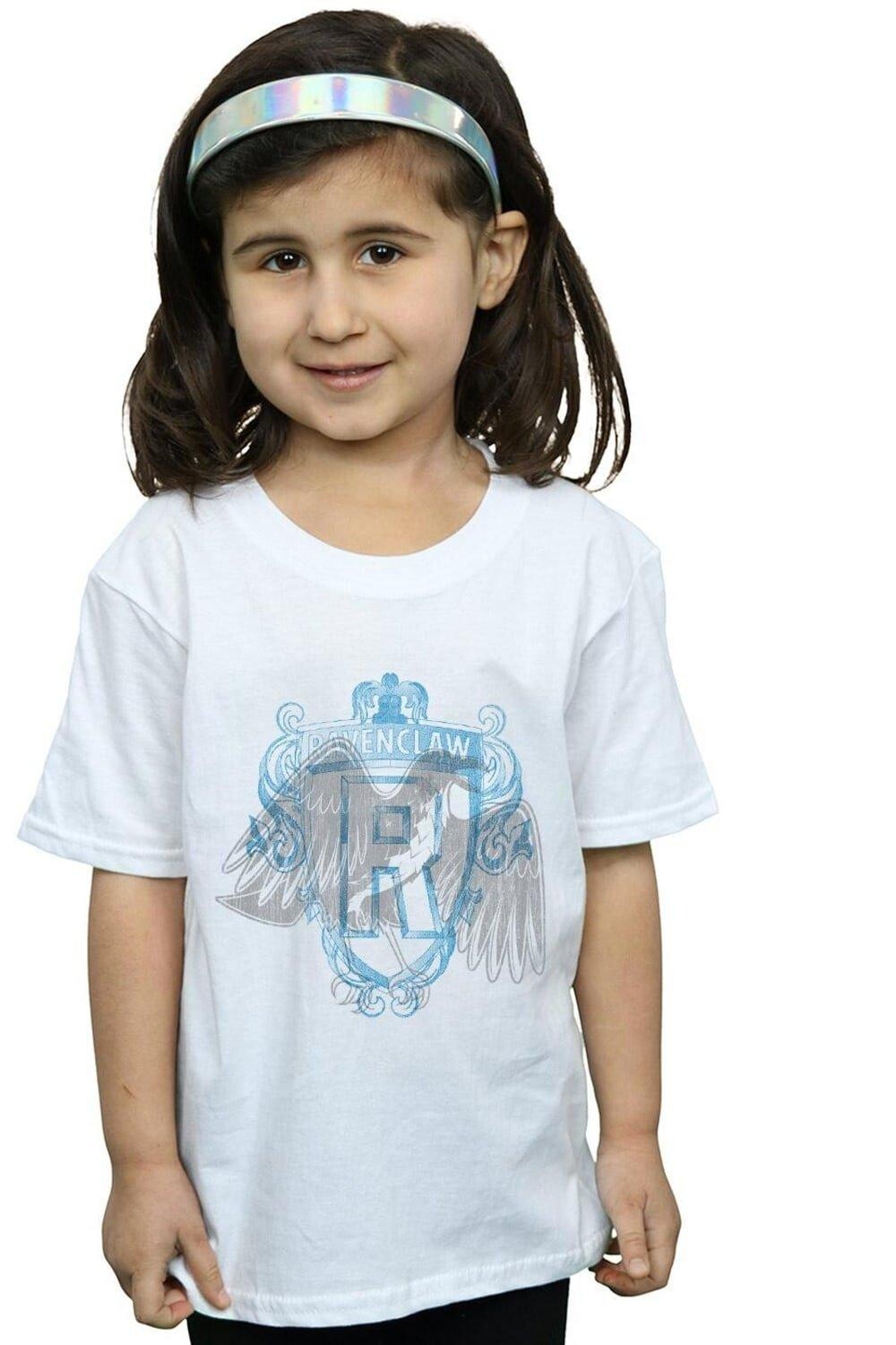Хлопковая футболка с гербом Ravenclaw Raven Claw Harry Potter, белый
Хлопковая футболка с гербом Ravenclaw Raven Claw Harry Potter, белый