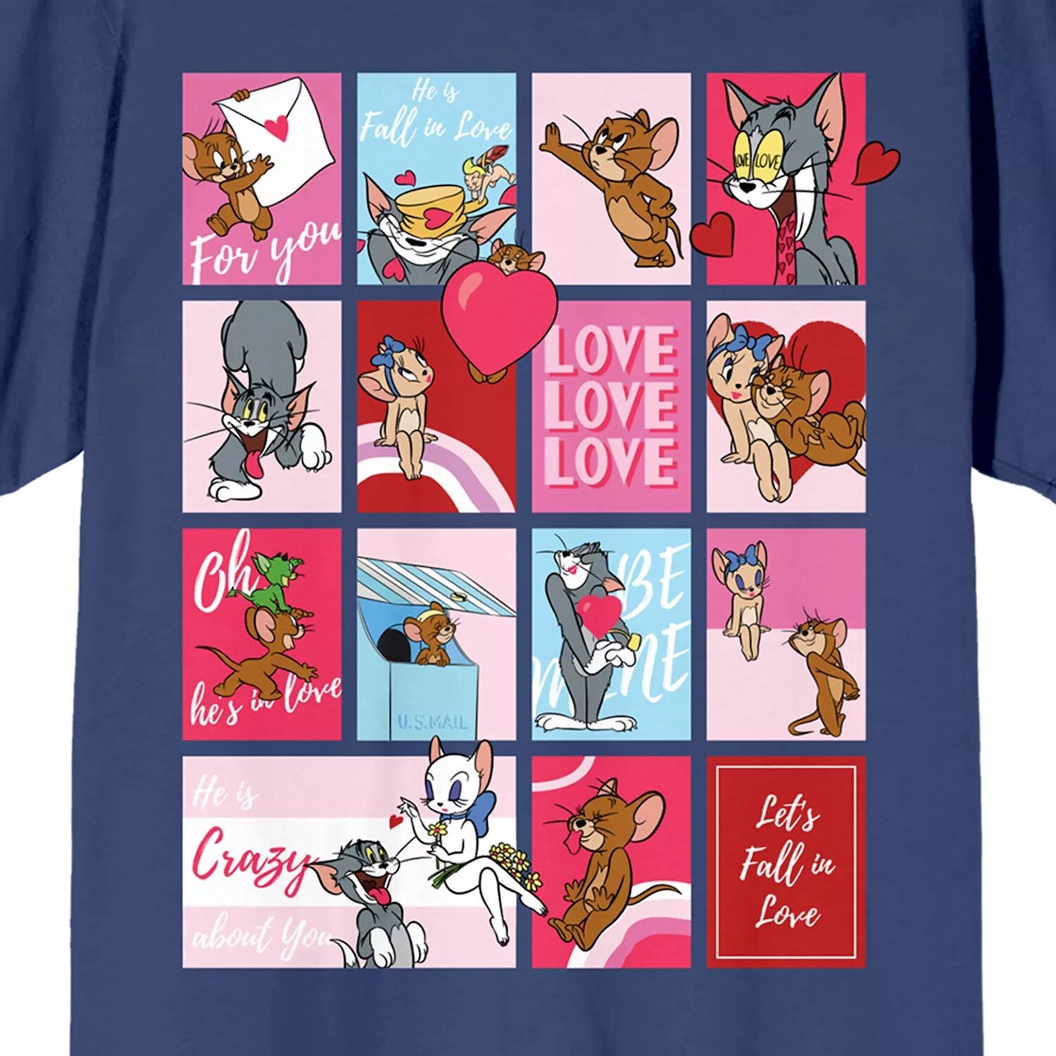 Детская футболка Tom & Jerry с рисунком Love & Hearts ко Дню святого Валентина Licensed Character
Детская футболка Tom & Jerry с рисунком Love & Hearts ко Дню святого Валентина Licensed Character