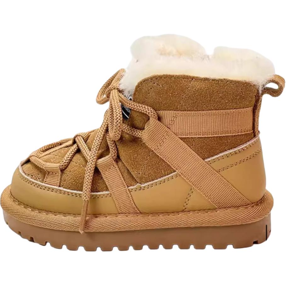 Противоскользящие термосапоги средней высоты для детей от 3 до 7 лет QINUOSHU, коричневый
Противоскользящие термосапоги средней высоты для детей от 3 до 7 лет QINUOSHU, коричневый