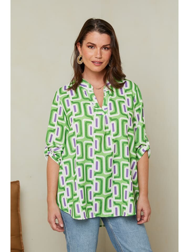 Блуза Curvy Lady, цвет grün/weiß
Блуза Curvy Lady, цвет grün/weiß