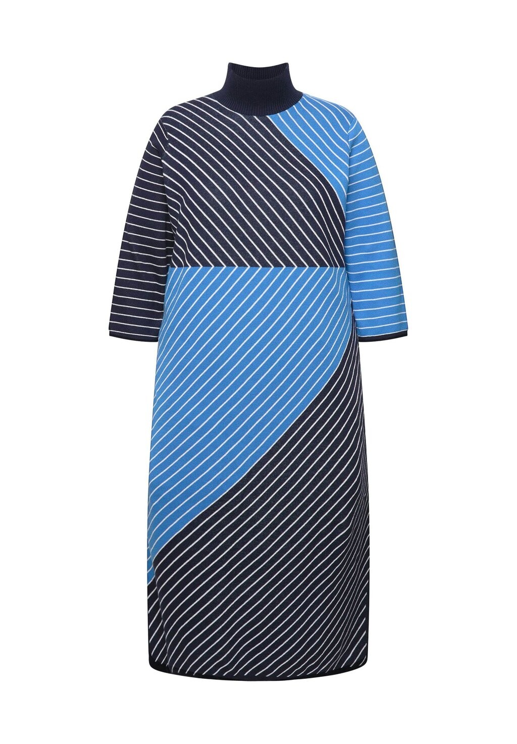 Платье-джемпер COLORBLOCK STRIPED 3/4 SLEEVE Ulla Popken, синий
Платье-джемпер COLORBLOCK STRIPED 3/4 SLEEVE Ulla Popken, синий