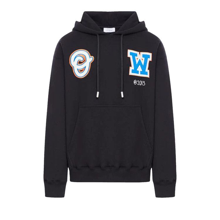 Худи Off-White Wiz Patch Skate Hoodie, Black/Multicolor 
Худи Off-White Wiz Patch Skate Hoodie, Black/Multicolor