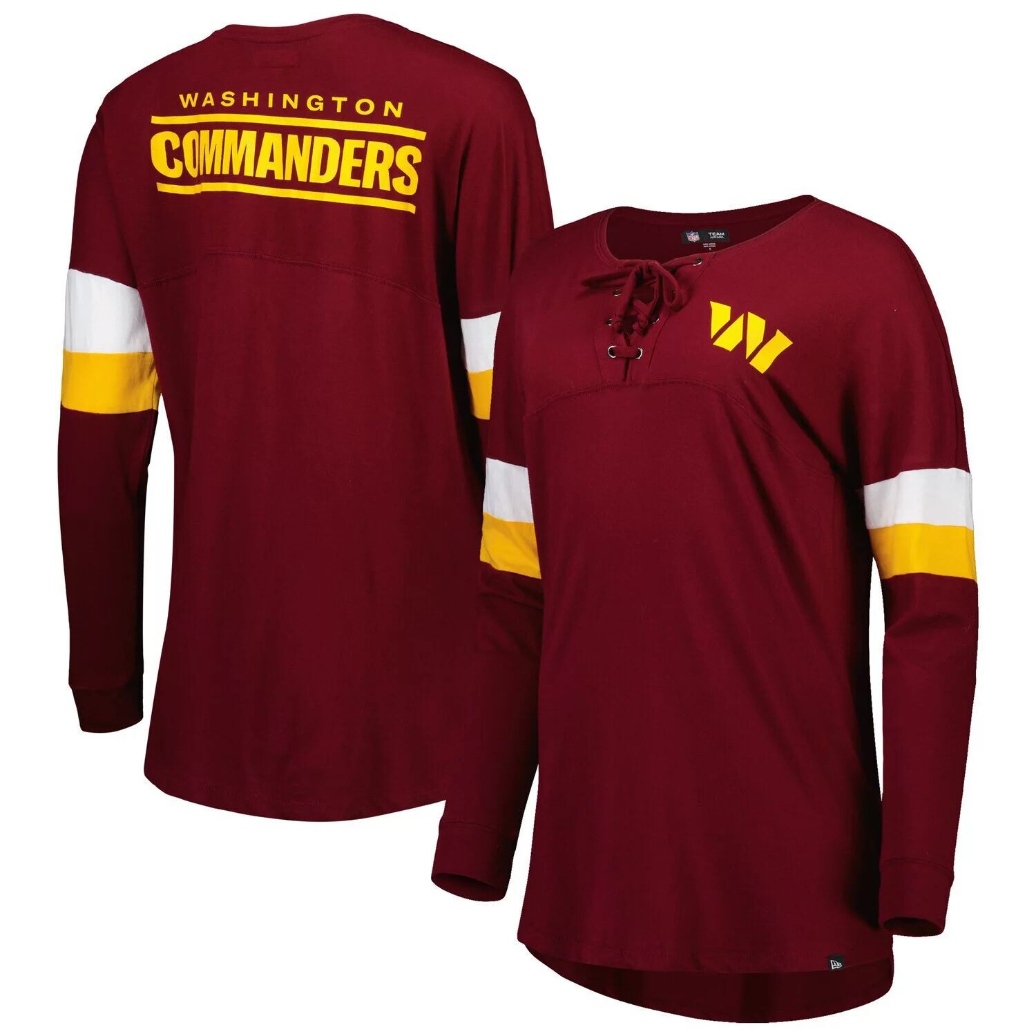 Женская бордовая футболка New Era Washington Commanders Athletic Varsity со шнуровкой и длинными рукавами New Era, Красный, Женская бордовая футболка New Era Washington Commanders Athletic Varsity со шнуровкой и длинными рукавами New Era
Женская бордовая футболка New Era Washington Commanders Athletic Varsity со шнуровкой и длинными рукавами New Era, Красный, Женская бордовая футболка New Era Washington Commanders Athletic Varsity со шнуровкой и длинными рукавами New Era