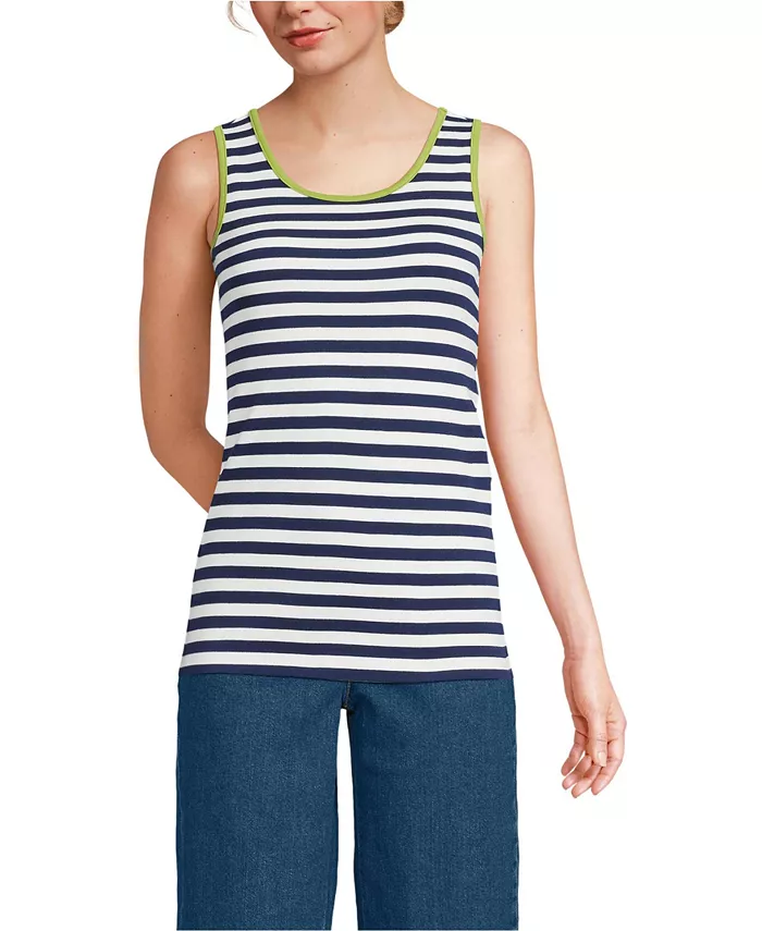 Женская хлопковая майка Lands' End, синий
Женская хлопковая майка Lands' End, синий