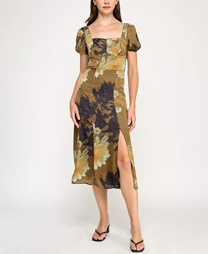 Платье миди с квадратным вырезом и принтом для юниоров BCX
Платье миди с квадратным вырезом и принтом для юниоров BCX