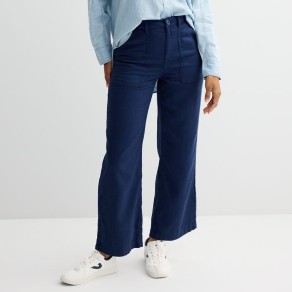 Женские брюки широкого кроя Sonoma Goods For Life, цвет velocity blue
Женские брюки широкого кроя Sonoma Goods For Life, цвет velocity blue