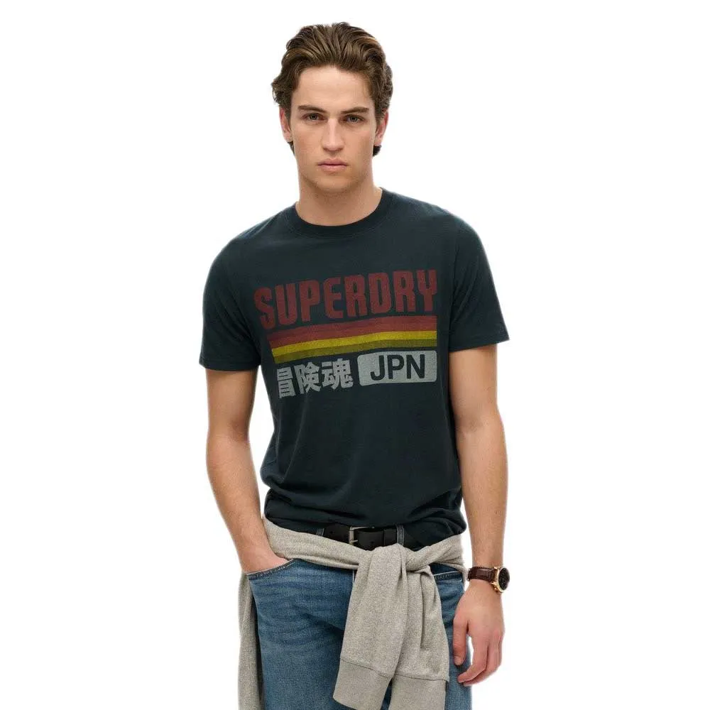 Футболка с коротким рукавом Superdry Japan Stripe Relaxed, черный
Футболка с коротким рукавом Superdry Japan Stripe Relaxed, черный