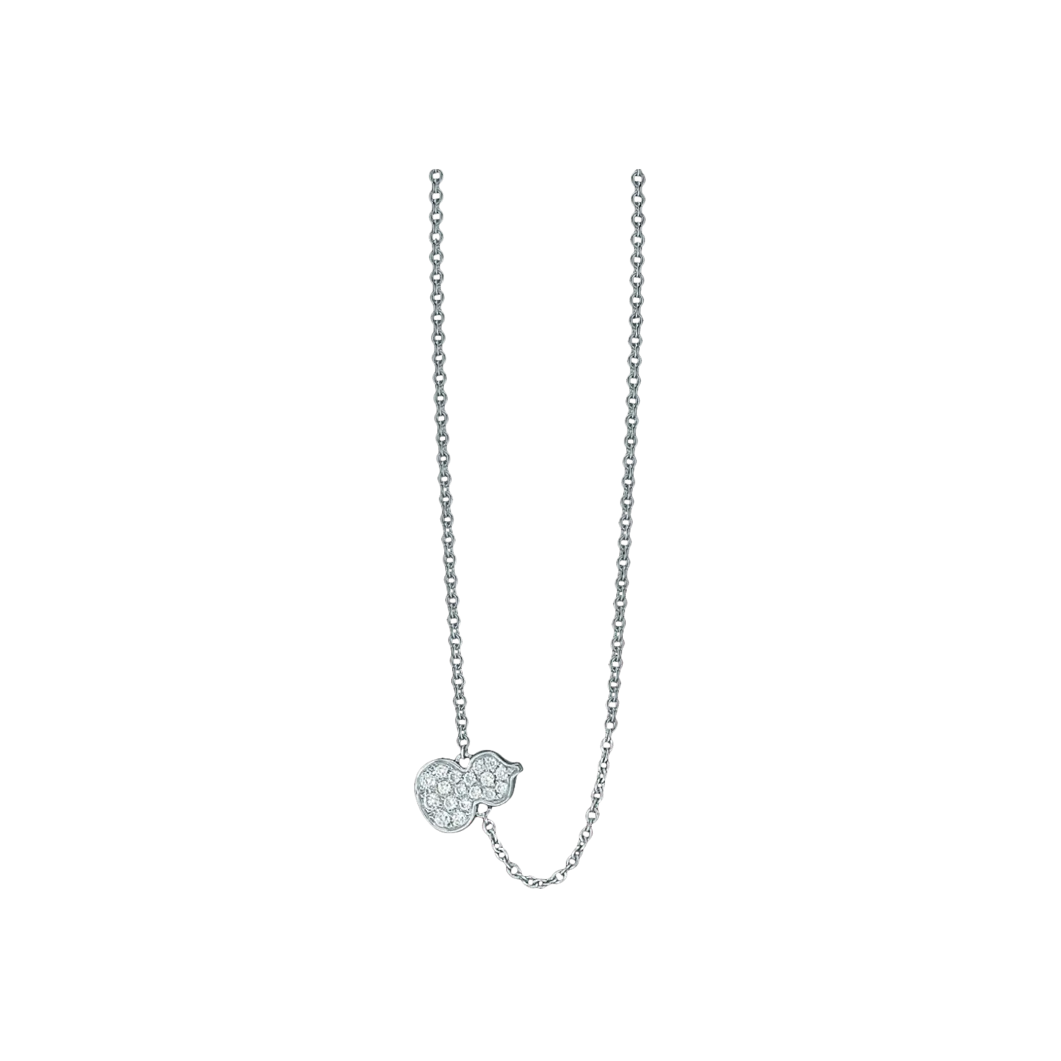 Колье Qeelin Wulu из белого золота с бриллиантами
Колье Qeelin Wulu из белого золота с бриллиантами