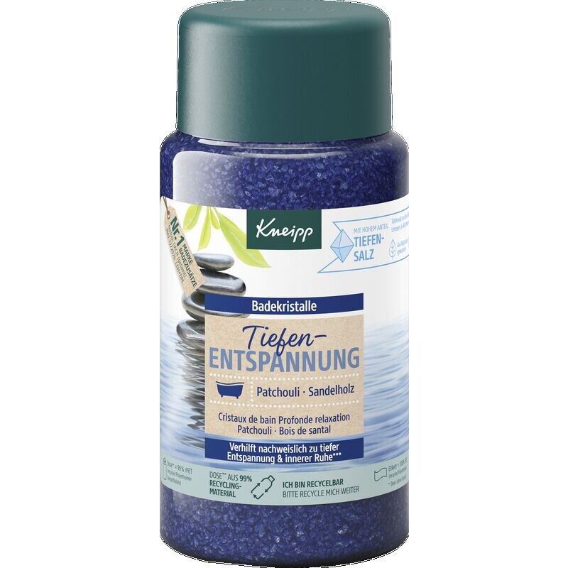 Кристаллы для ванны глубокое расслабление Kneipp, 600 g 
Кристаллы для ванны глубокое расслабление Kneipp, 600 g