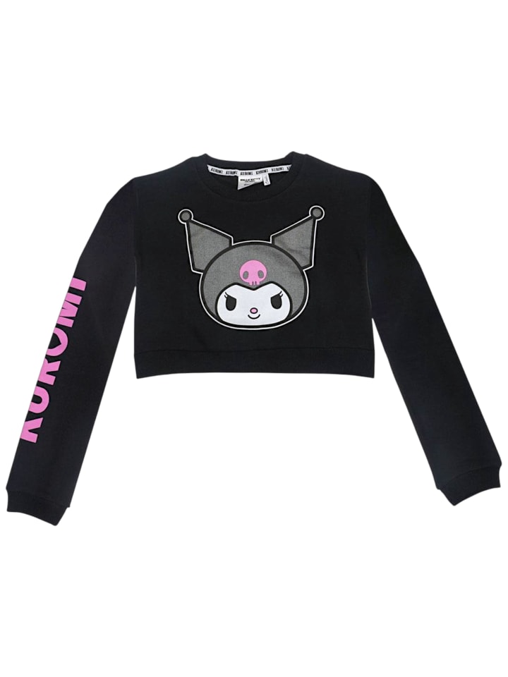 Cerda Укороченная толстовка Hello Kitty Kuromi черного цвета
Cerda Укороченная толстовка Hello Kitty Kuromi черного цвета