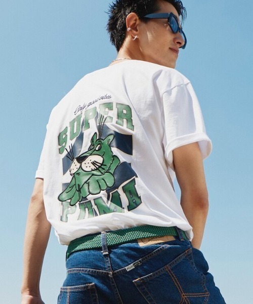 Мужская футболка с графическим принтом, коротким рукавом, свободного кроя PUMA, белый
Мужская футболка с графическим принтом, коротким рукавом, свободного кроя PUMA, белый