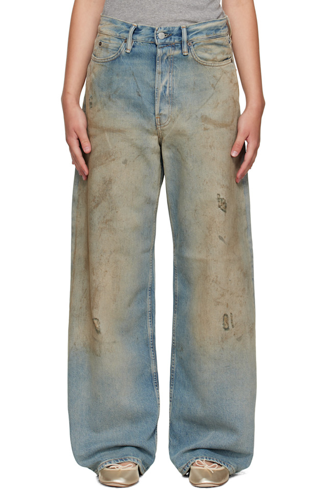 Acne Studios Синие джинсы свободного кроя 1981 года
Acne Studios Синие джинсы свободного кроя 1981 года