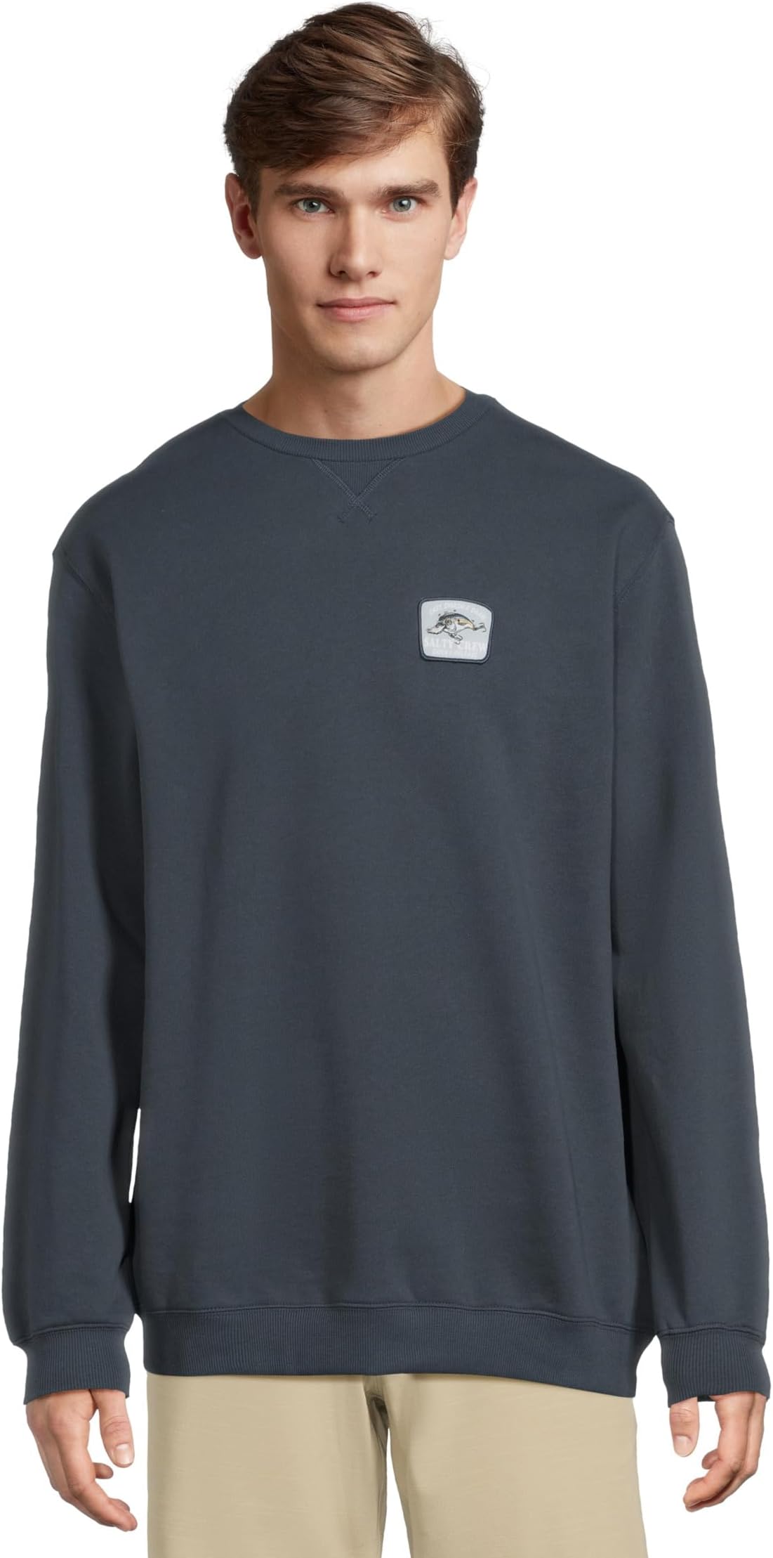 Мужская флисовая кофта ручной работы Crew Salty Crew, Midnight Navy
Мужская флисовая кофта ручной работы Crew Salty Crew, Midnight Navy