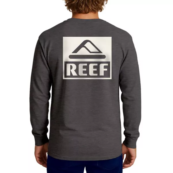 Мужская футболка с длинным рукавом Tellie с принтом Reef, серый
Мужская футболка с длинным рукавом Tellie с принтом Reef, серый