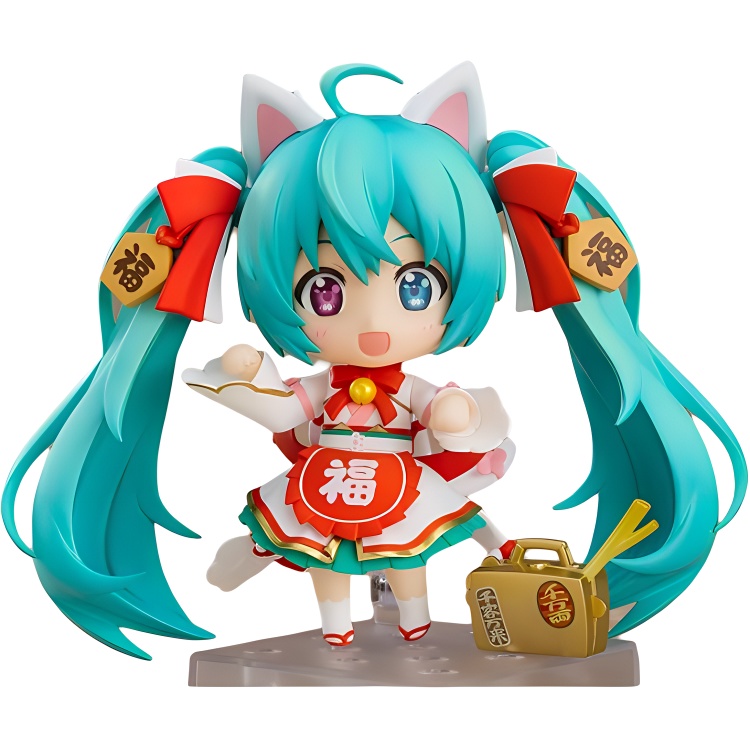 GSC Nendoroid, Hatsune Miku, Wealth MIKU Ver переиздание фигурки чиби GOOD SMILE COMPANY, Reissued Version Wealth Miku
GSC Nendoroid, Hatsune Miku, Wealth MIKU Ver переиздание фигурки чиби GOOD SMILE COMPANY, Reissued Version Wealth Miku