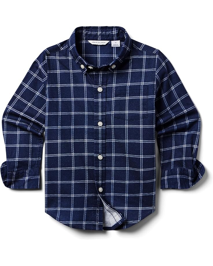 Рубашка Janie and Jack Brushed Tattersol Shirt, разноцветный
Рубашка Janie and Jack Brushed Tattersol Shirt, разноцветный