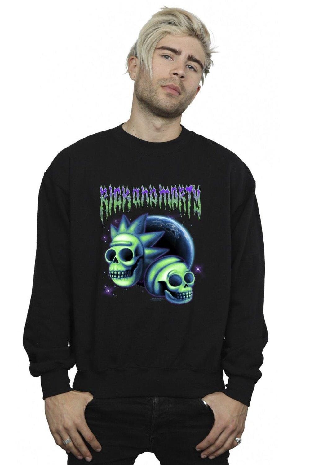 Толстовка с космическим черепом Rick & Morty, черный
Толстовка с космическим черепом Rick & Morty, черный