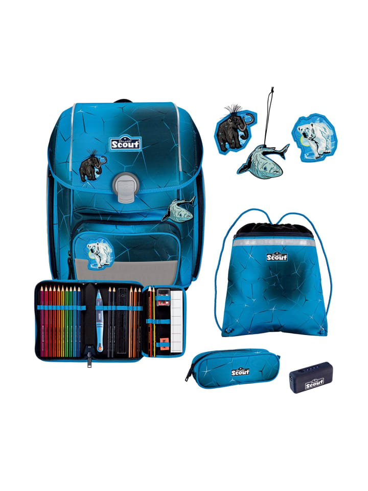 Scout Эксклюзивный школьный рюкзак Genius с защитным фонариком, цвет «полярно-голубой»
Scout Эксклюзивный школьный рюкзак Genius с защитным фонариком, цвет «полярно-голубой»