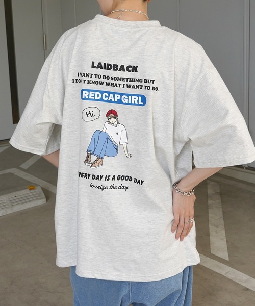 Футболка с коротким рукавом унисекс, приталенная, оверсайз, с принтом спереди и сзади Red Cap Girl
Футболка с коротким рукавом унисекс, приталенная, оверсайз, с принтом спереди и сзади Red Cap Girl