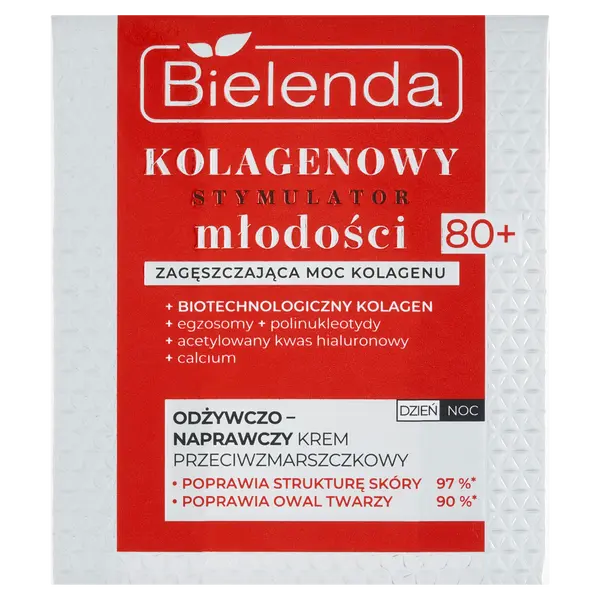 Питательный и восстанавливающий крем для лица 80+ для дня и ночи, 50 мл Bielenda Kolagenowy stymulator młodości
Питательный и восстанавливающий крем для лица 80+ для дня и ночи, 50 мл Bielenda Kolagenowy stymulator młodości