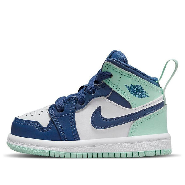 Кроссовки 1 средние Air Jordan, синий 
Кроссовки 1 средние Air Jordan, синий