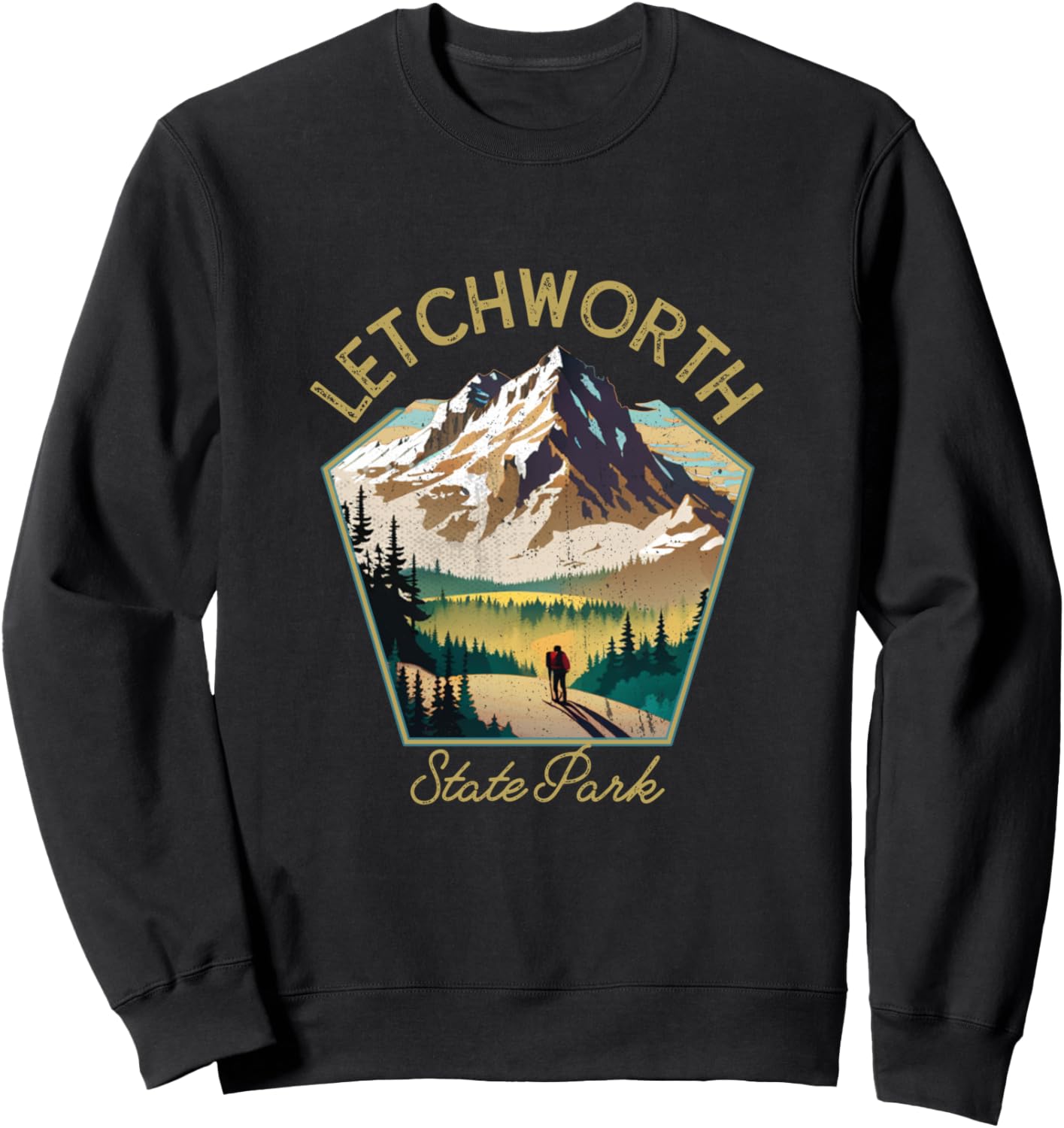 Сувенирная толстовка с символикой государственного парка Летчворт Letchworth State Park New York Hiking Clothes Co., черный
Сувенирная толстовка с символикой государственного парка Летчворт Letchworth State Park New York Hiking Clothes Co., черный
