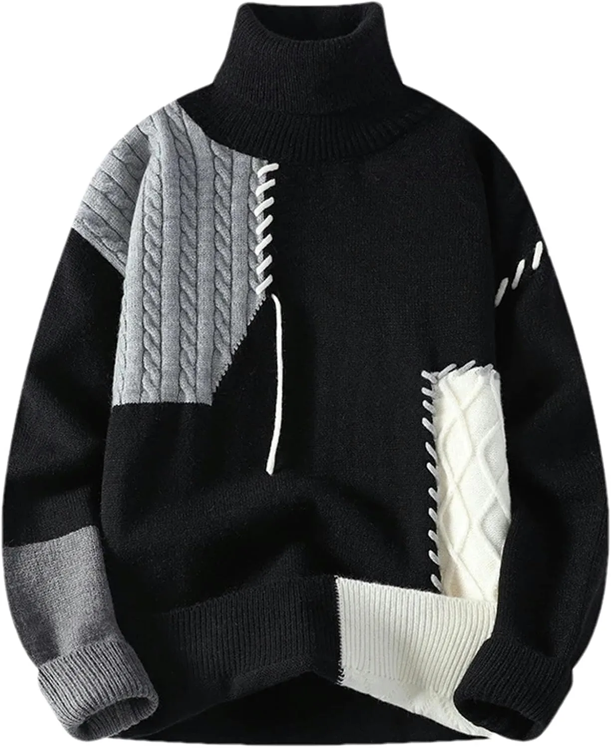 Мужской свитер Non-Iron Patchwork, классический стиль GaoLeAve
Мужской свитер Non-Iron Patchwork, классический стиль GaoLeAve