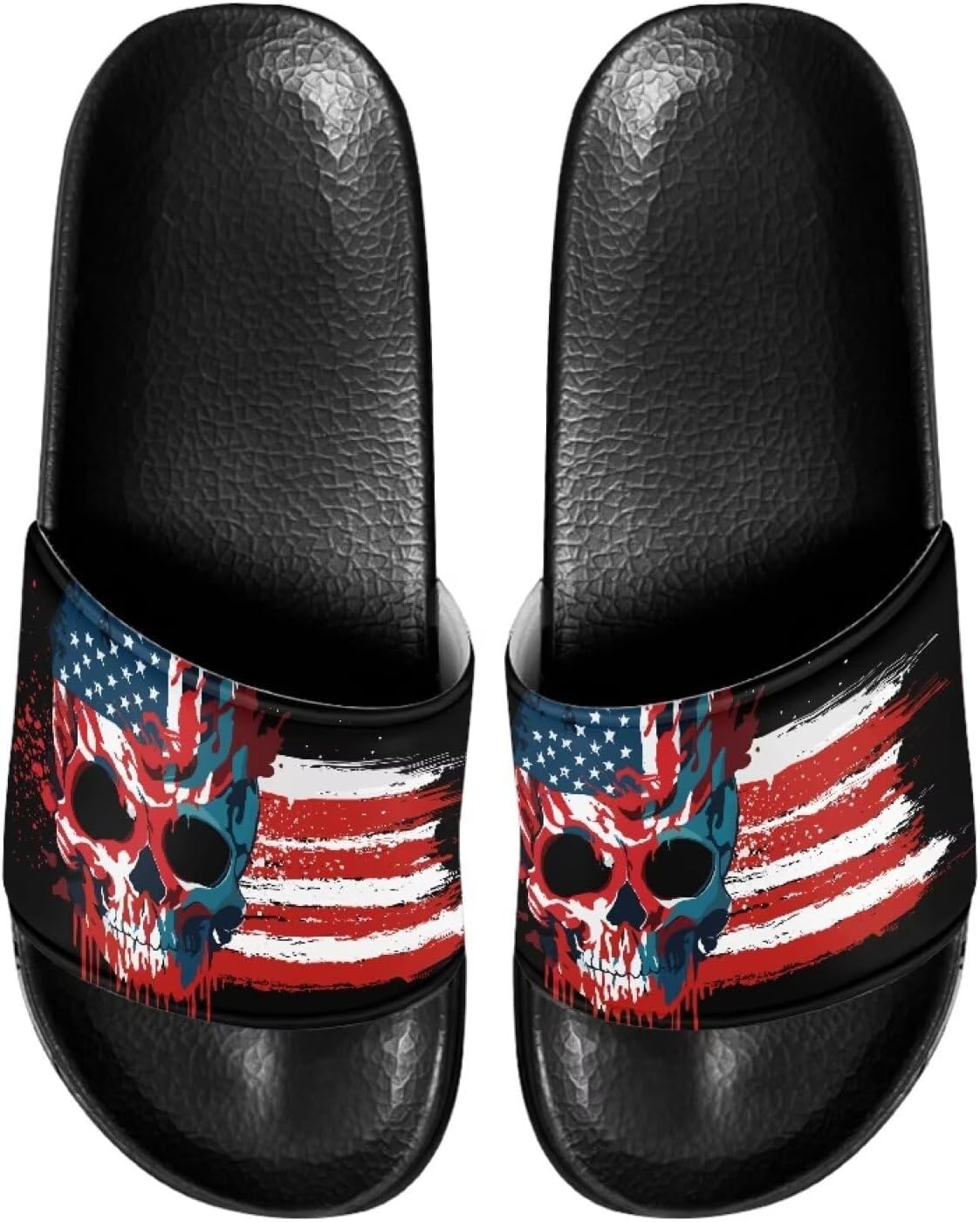Мужские тапочки Pugasmiru, шлепанцы, нескользящие для душа, домашняя повседневная обувь, America Flag Red Skull Pattern
Мужские тапочки Pugasmiru, шлепанцы, нескользящие для душа, домашняя повседневная обувь, America Flag Red Skull Pattern