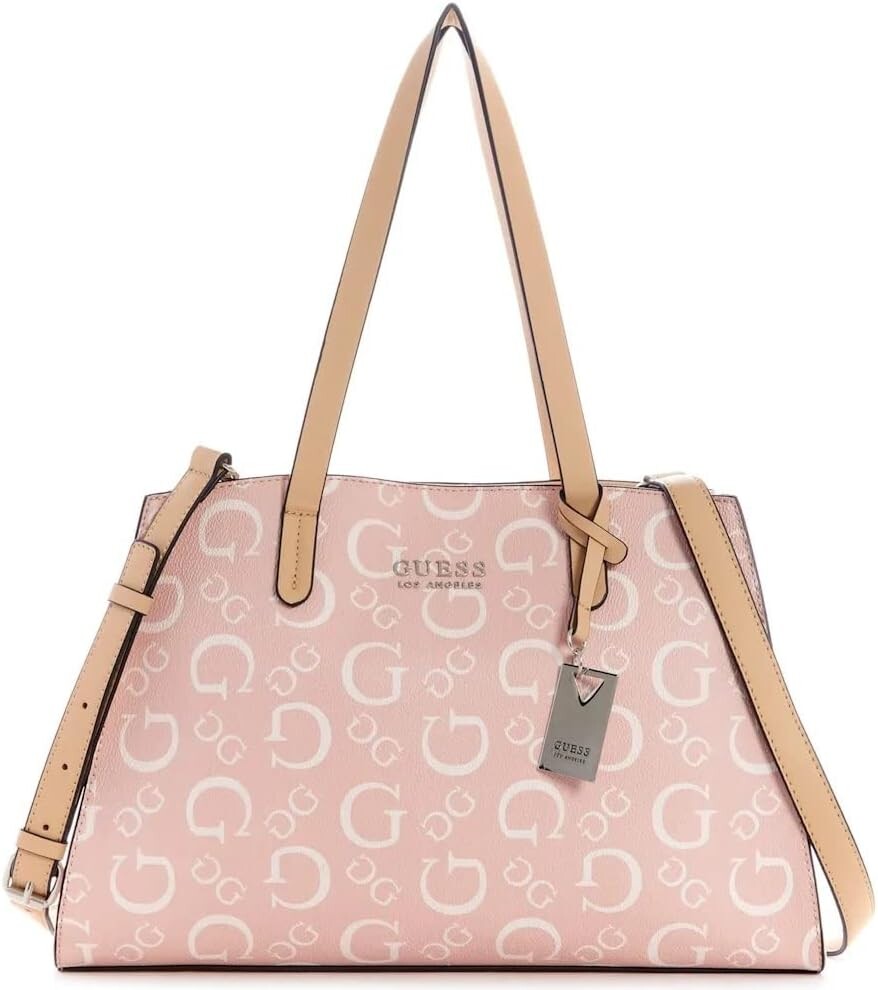 Сумка-тоут через плечо GUESS, розовый
Сумка-тоут через плечо GUESS, розовый