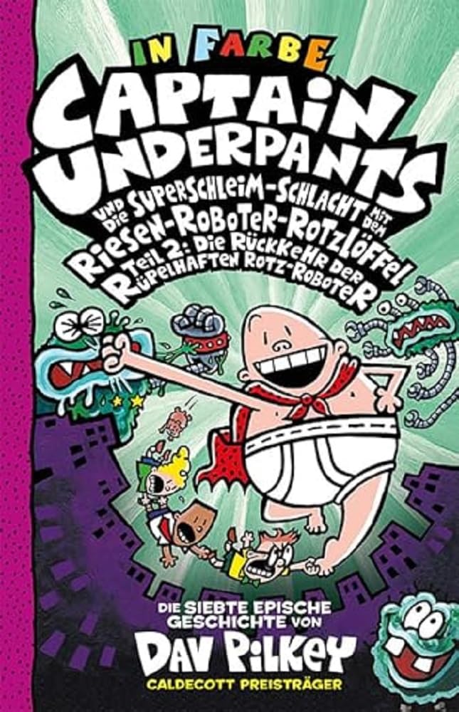 Captain Underpants Band 7: Neu in der vollfarbigen Ausgabe! (Adrian Verlag)
Captain Underpants Band 7: Neu in der vollfarbigen Ausgabe! (Adrian Verlag)