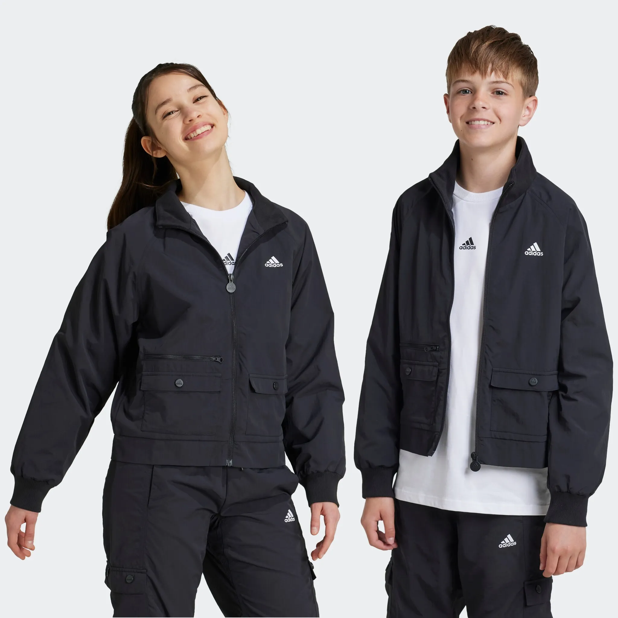 Adidas Sportswear короткая куртка «J JAM WV JKT», черный/белый
Adidas Sportswear короткая куртка «J JAM WV JKT», черный/белый