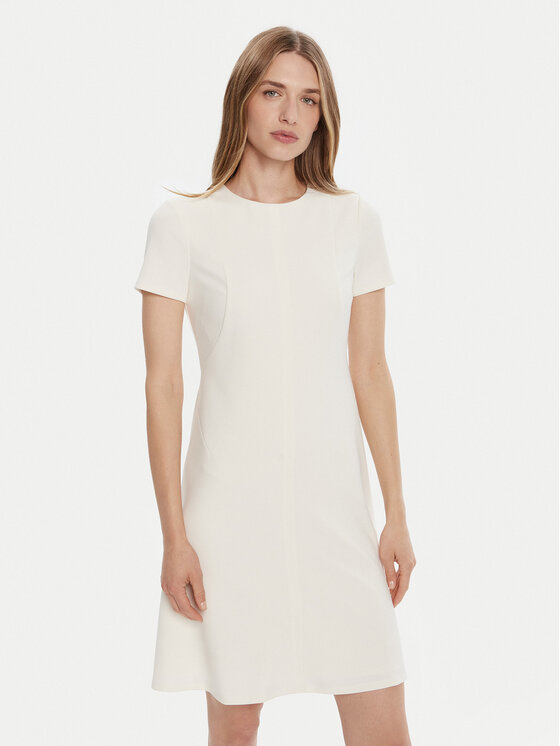 Коктейльное платье slim fit LV044C064G Calvin Klein, экрю
Коктейльное платье slim fit LV044C064G Calvin Klein, экрю