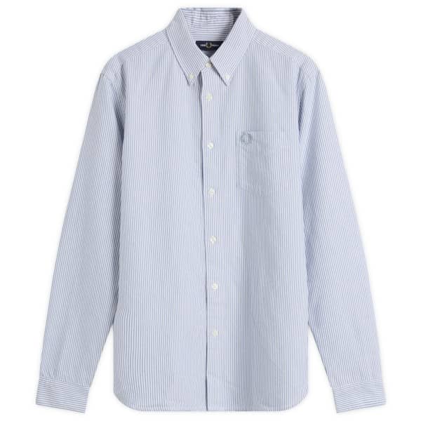 Рубашка в полоску Оксфорд Fred Perry, синий/белый
Рубашка в полоску Оксфорд Fred Perry, синий/белый