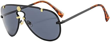 Винтажные цельнолитые солнцезащитные очки из сплава для женщин, солнцезащитные очки с коричневым градиентом для мужчин и для вождения, женские солнцезащитные очки MTZJH, Black Gray
Винтажные цельнолитые солнцезащитные очки из сплава для женщин, солнцезащитные очки с коричневым градиентом для мужчин и для вождения, женские солнцезащитные очки MTZJH, Black Gray