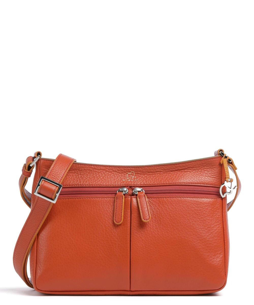 Сумка через плечо из зерненой яловой кожи Mywalit, оранжевый
Сумка через плечо из зерненой яловой кожи Mywalit, оранжевый