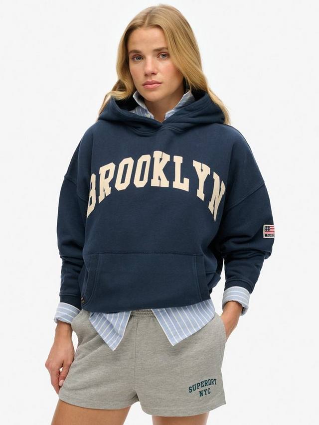 Спортивная повседневная толстовка с капюшоном Superdry, цвет Richest Navy
Спортивная повседневная толстовка с капюшоном Superdry, цвет Richest Navy