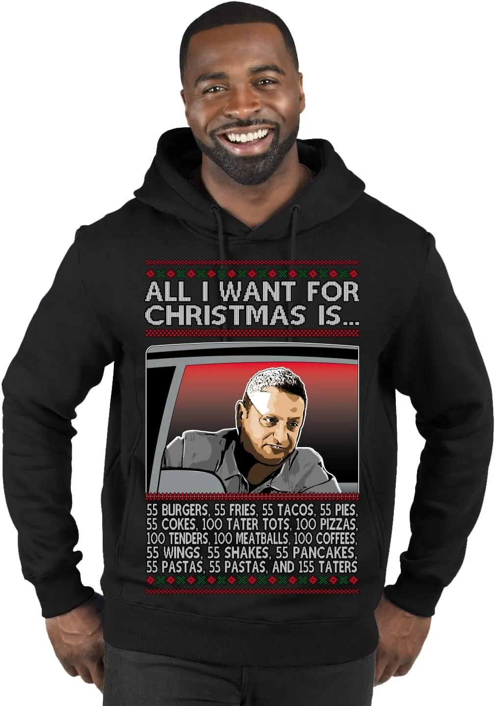 Wild Bobby 55 Burgers 55 Fries 55 Tacos 55 Pies Funny Viral TV Meme Ugly Christmas Sweater Premium Hoodie Sweatshirt
Wild Bobby 55 Burgers 55 Fries 55 Tacos 55 Pies Funny Viral TV Meme Ugly Christmas Sweater Premium Hoodie Sweatshirt